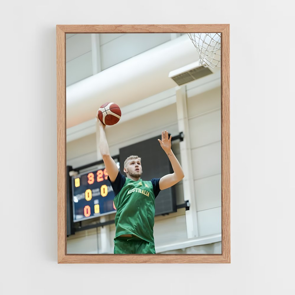Poster Jock landale – affiche Basketball (vue 4)